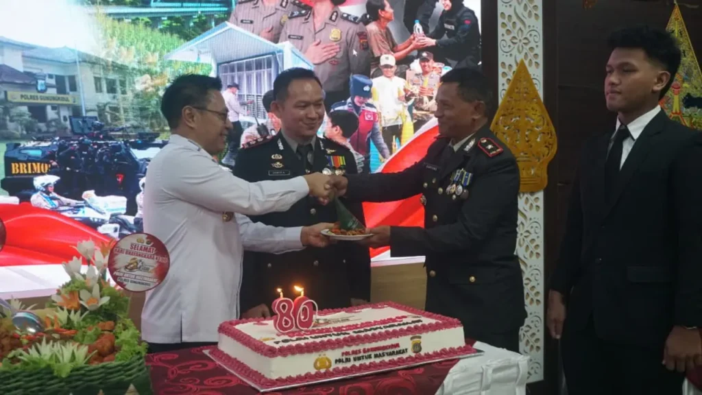 HUT Bhayangkara ke 80 Polres Gunungkidul Perkuat Sinergi demi Akselerasi Pembangunan Daerah 1024x576