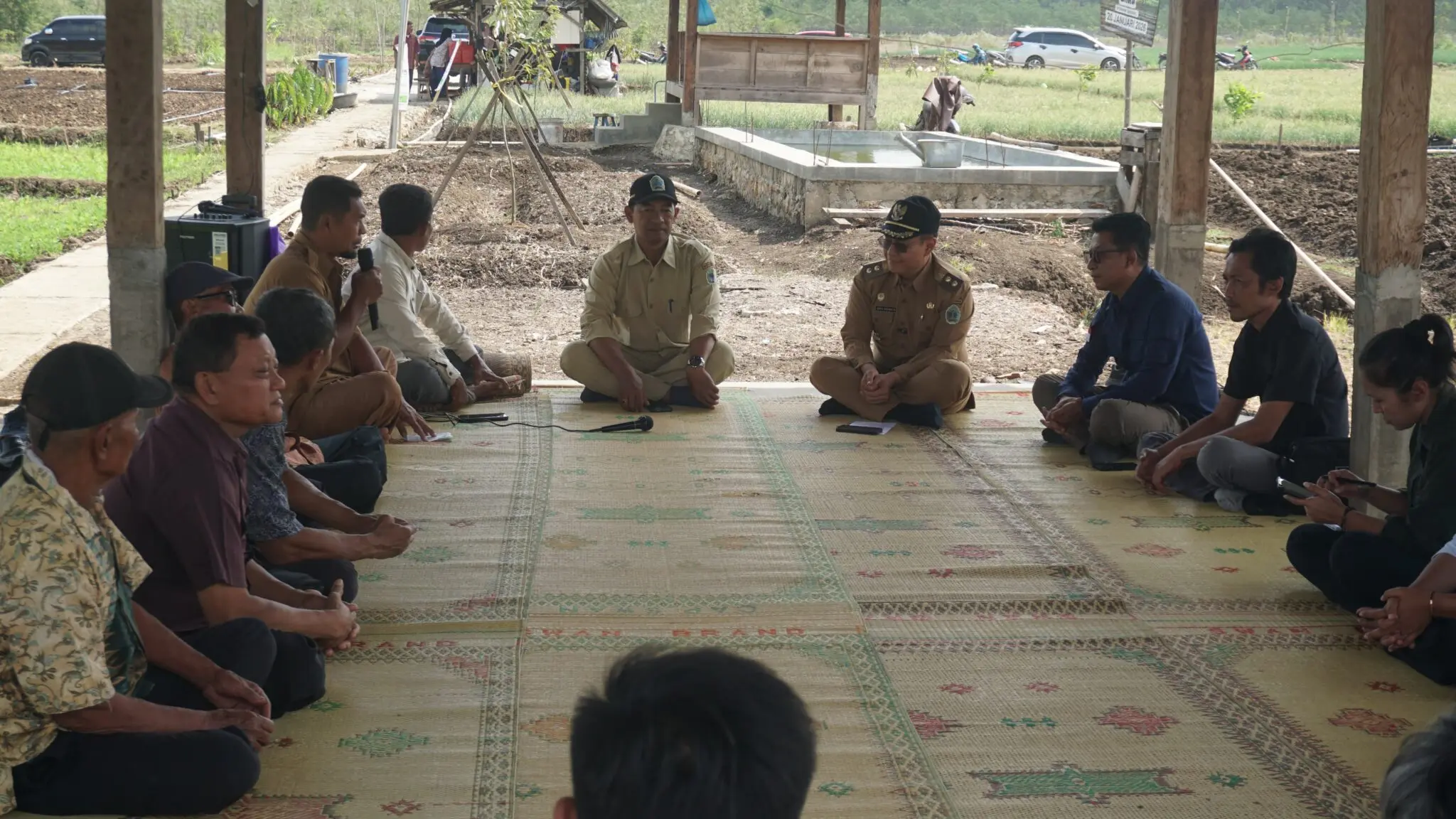 Hadiri Pertemuan Gapoktan Sido Rukun, Wabup Joko Parwoto Tegaskan Pertanian Tulang Punggung Ekonomi Gunungkidul