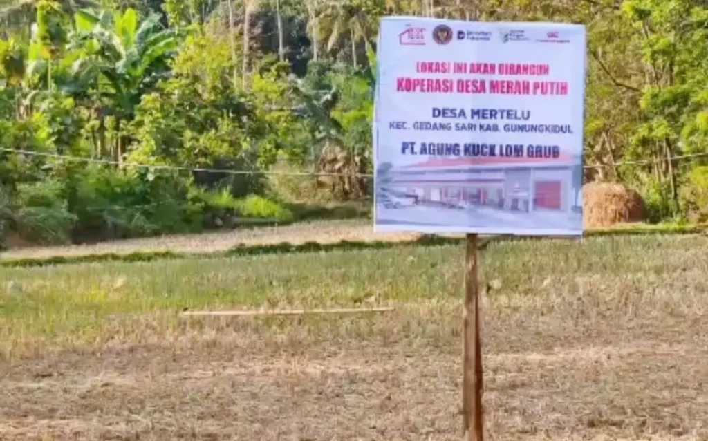 Misteri Papan Nama Koperasi Desa Merah Putih di Gedangsari Aparat Minta Kalurahan Waspada Pemerasan 1024x638