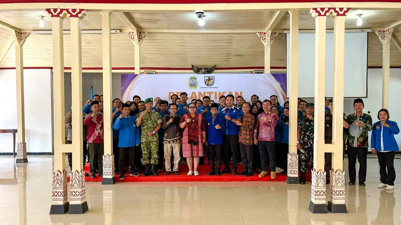 Pelantikan Pengurus DPD KNPI 2026–2029 Bupati Endah Minta Pemuda Gunungkidul Jadi Mitra Kritis dan Solutif