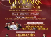 Target Rekor MURI dan Peluncuran Senam Baru, Geopark Night Specta Ke-8 Siap Digelar di Nglanggeran