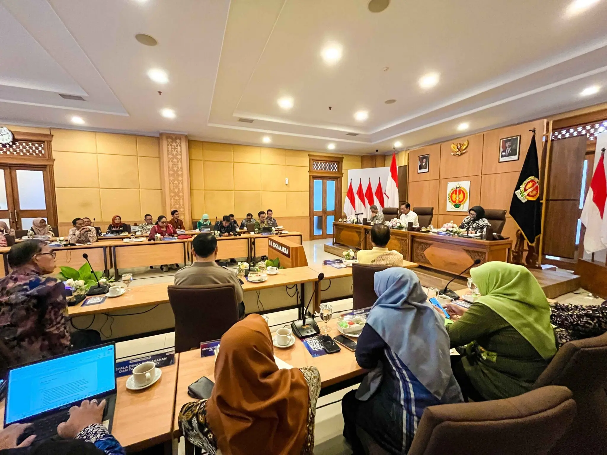 Tekan Inflasi dan Hadapi El Niño, Sri Sultan Memimpin High Level Meeting se DIY