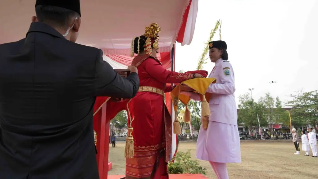 72 Anggota Paskibraka Sukses Kibarkan Merah Putih pada HUT Ke 81 RI di Gunungkidul