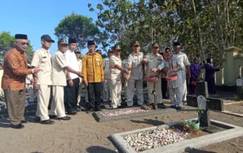 DPC PPAD Gunungkidul Gelar Ziarah dan Tabur Bunga di TMPN Bhakti Pertiwi