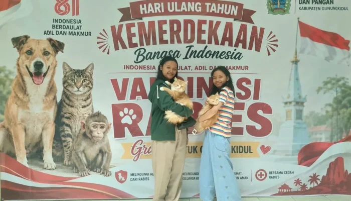 DPP Gunungkidul Sediakan Layanan Vaksinasi Rabies Gratis di Klinik Hewan Wonosari