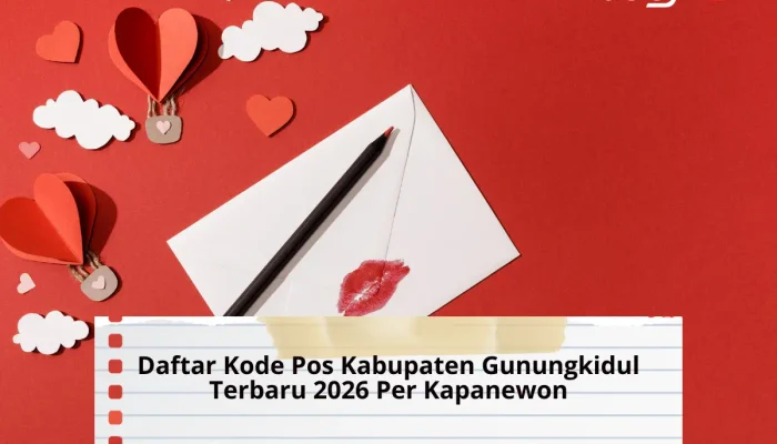 Daftar Kode Pos Kabupaten Gunungkidul Per Kapanewon