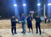 Semarakkan Olahraga Pesisir dan Pererat Silaturahmi, Lurah Patuk Resmi Buka Turnamen Bola Voli Antar-Padukuhan