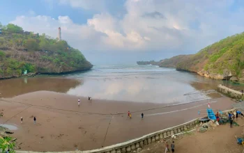 Pasca Terjangan Gelombang Tinggi, Lanskap Pantai Baron Berubah Alami dan Perluas Area Pasir Wisata