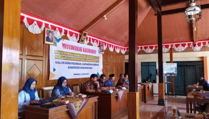Perpanjang Masa Jabatan Lurah, Pemkal Pacarejo Gelar Muskal Review RPJM 2022–2029 dan RKP 2027