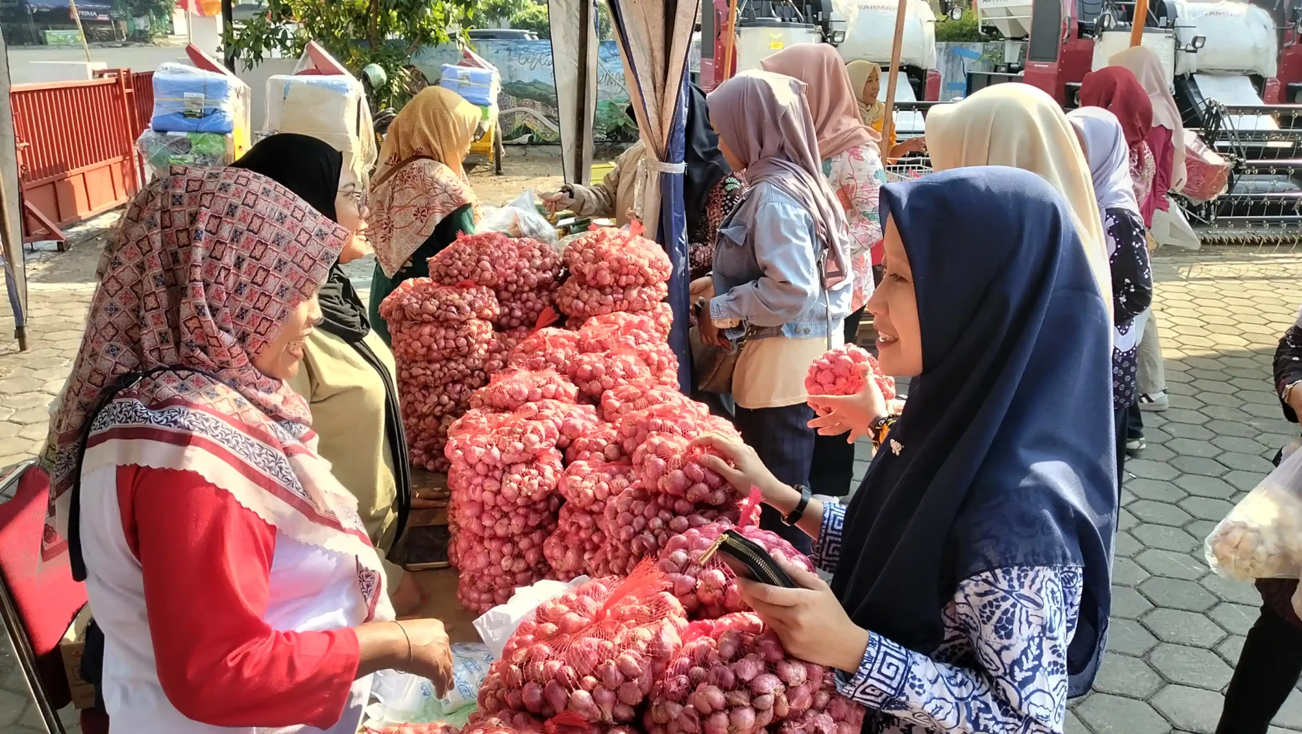 Semarakkan Bulan Kemerdekaan, Dinas Pertanian dan Pangan Gunungkidul Gelar Gerakan Pangan Murah