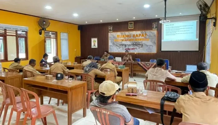 Tingkatkan Profesionalisme Aparatur, Pemkal Mertelu Gelar Bimtek Perencanaan dan Pelaporan Pamong