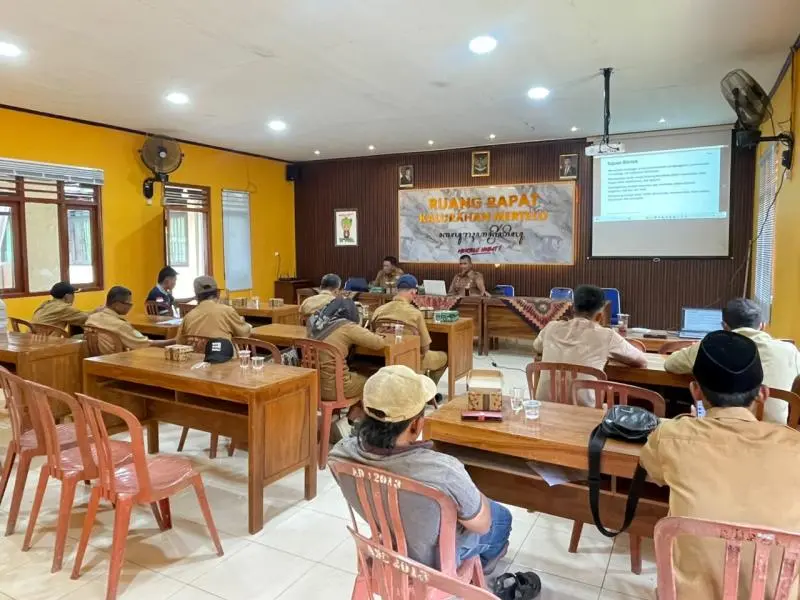 Tingkatkan Profesionalisme Aparatur, Pemkal Mertelu Gelar Bimtek Perencanaan dan Pelaporan Pamong