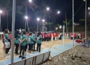Semarakkan HUT Ke-81 RI, Turnamen Bola Volly Sidoharjo Cup VII Resmi Dibuka di Taman Bibora Pulengelo