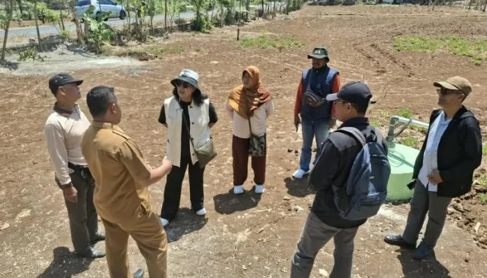 Dukung Ketahanan Pangan, DPD Tani Merdeka Indonesia Tinjau Potensi Sumur Bor Ladang Solomo Tepus