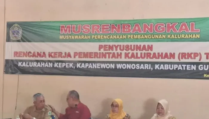 Kalurahan Kepek Gelar Musrenbangkal untuk Susun RKP Tahun 2027