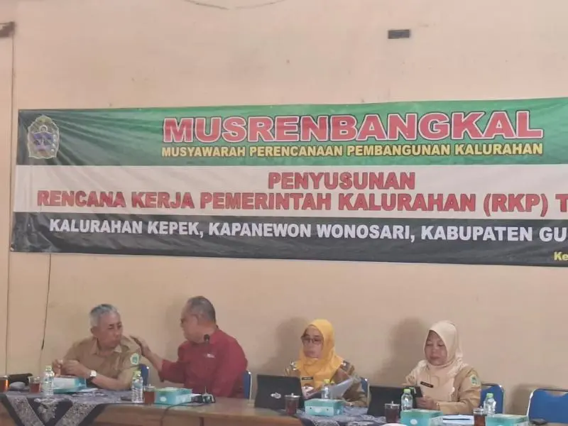 Kalurahan Kepek Gelar Musrenbangkal