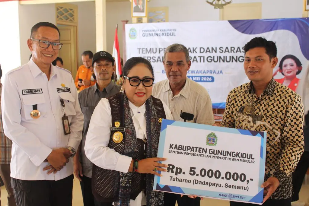 Pemkab Gunungkidul Salurkan Rp357 Juta Bantuan Kematian Ternak