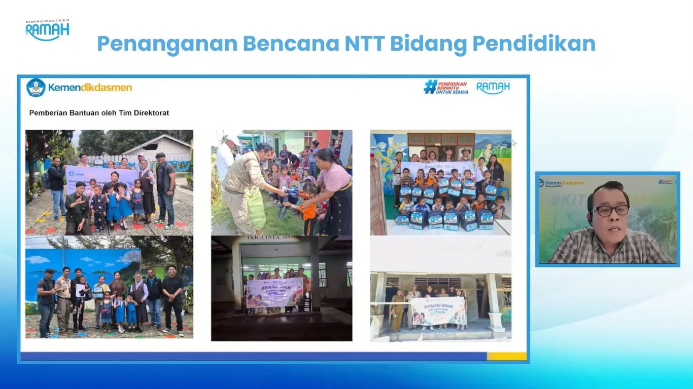 Pemulihan Pendidikan NTT Bergerak Positif, 187 Bantuan Revitalisasi dan 672 RKS Mulai Berjalan