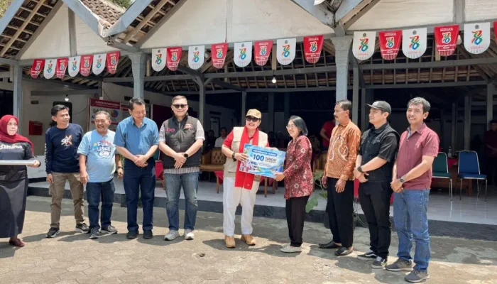 Perbarindo DIY Salurkan Bantuan 200 Tangki Air Bersih untuk Warga Gunungkidul