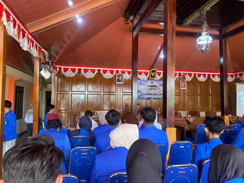 Sinergi Akademis dan Masyarakat, Mahasiswa KKN UII Gelar Forum Koordinasi Desa di Kalurahan Pacarejo
