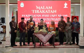 Malam Tirakatan Hari Jadi ke-196 Gunungkidul, Refleksi Sejarah dan Penguatan Gotong Royong