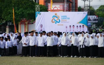 Upacara Peringatan Hari Santri Nasional 2026 di Alun-alun Wonosari