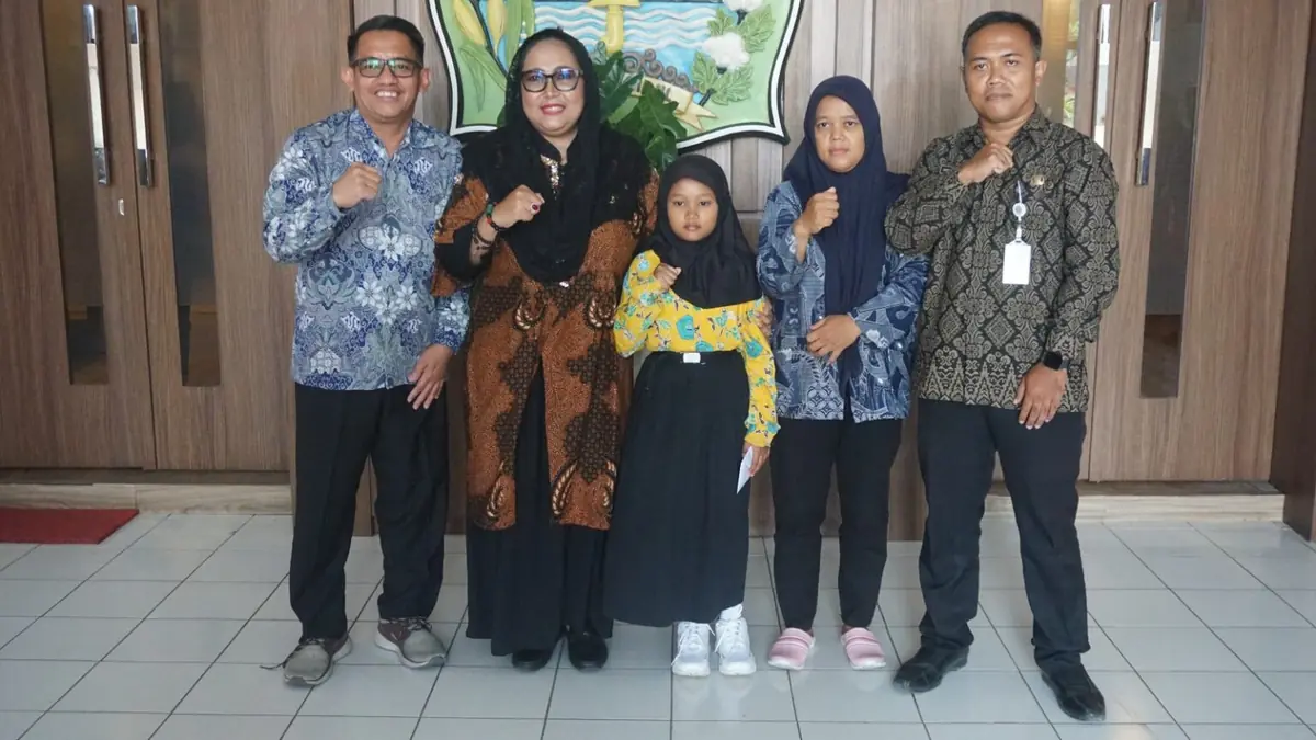Bupati Endah Subekti Kuntariningsih memberikan dukungan kepada Kesia Marwah Nuraini