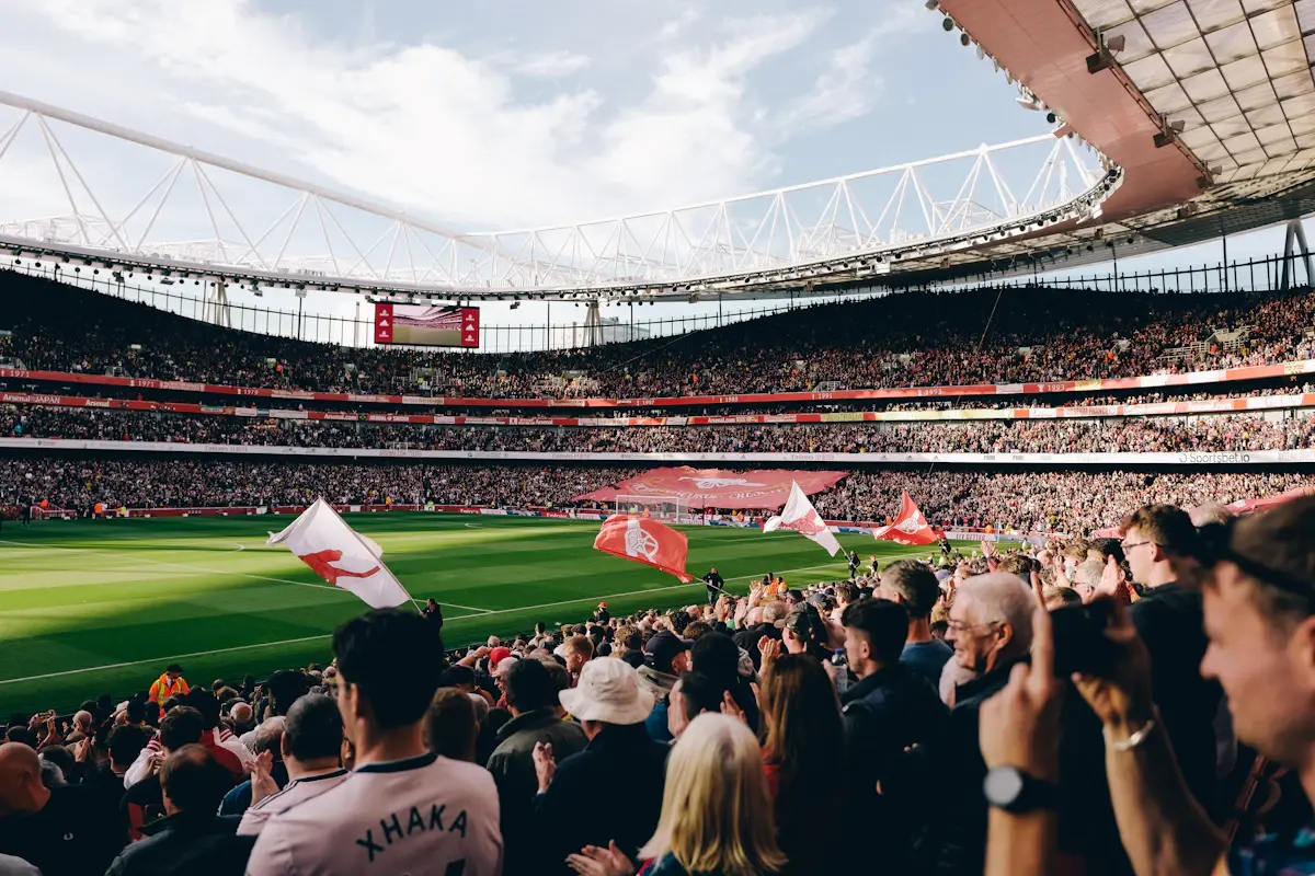 Premier League stadium atmosphere Nottingham Forest vs Arsenal