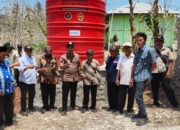 Penampungan Air Bersih Padukuhan Pudak Selesai, LPMK Tepus Serahkan ke Masyarakat