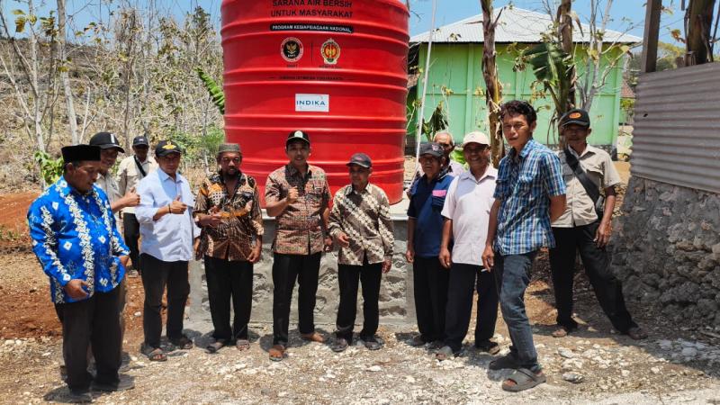 Penampungan Air Bersih Padukuhan Pudak Kalurahan Tepus